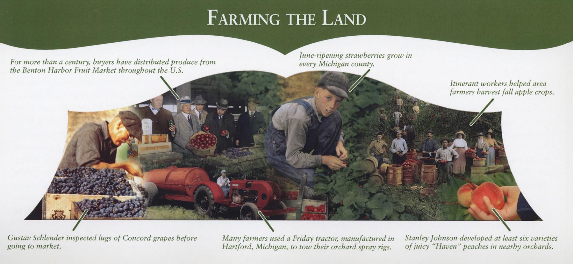 Farming the Land Rounding Board