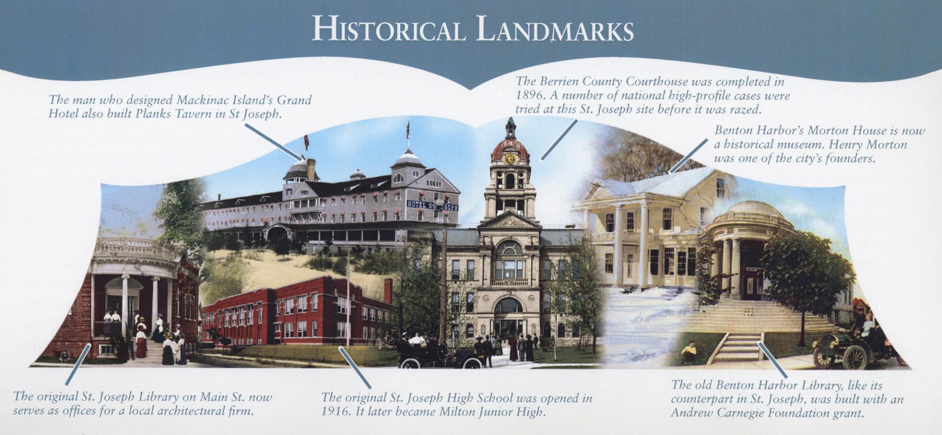 Historical Landmarks Rounding Board